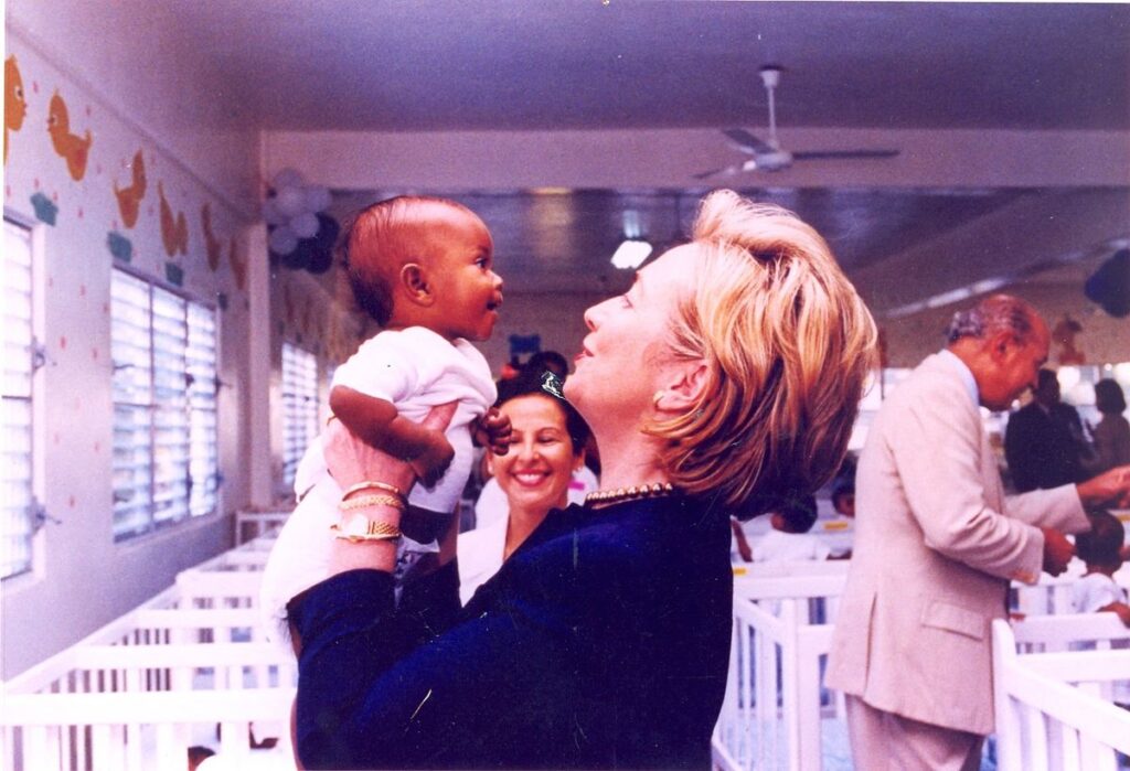 Visita de Hillary Clinton