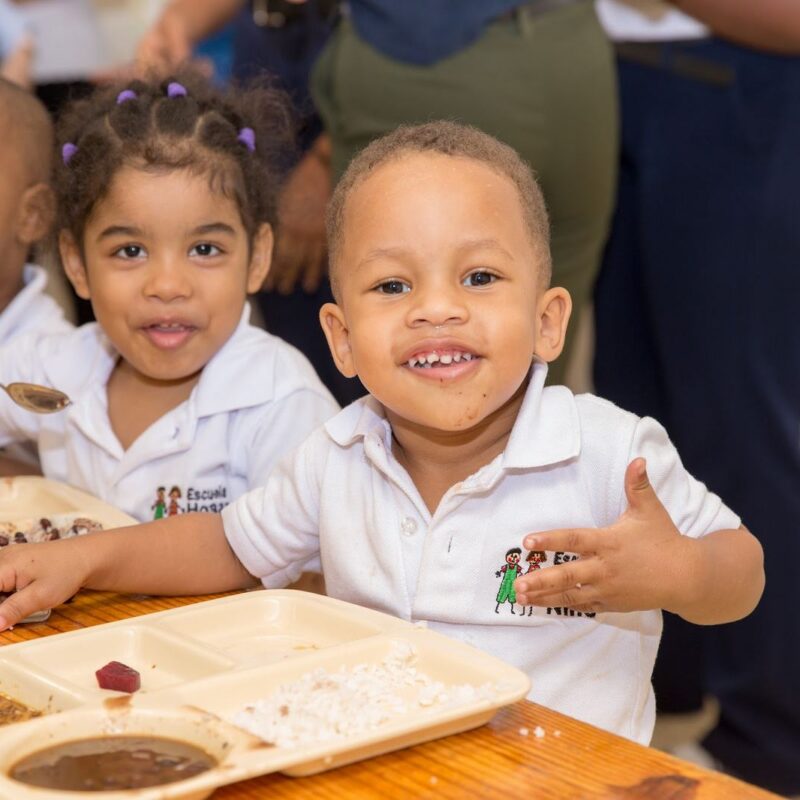 Cocina y comedor del Hogar del Niño