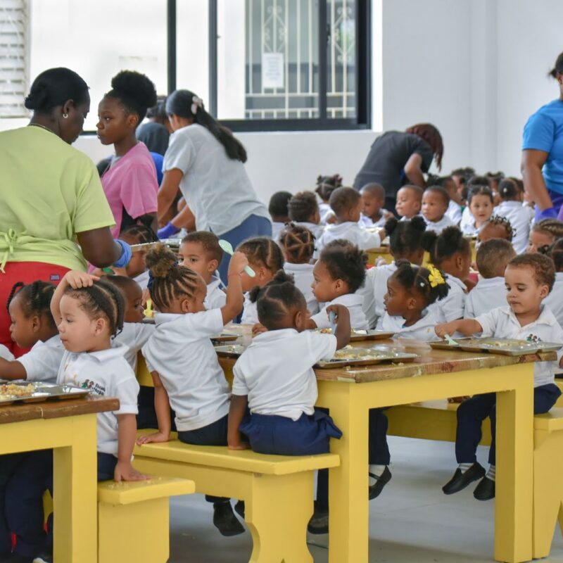Cocina y comedor del Hogar del Niño