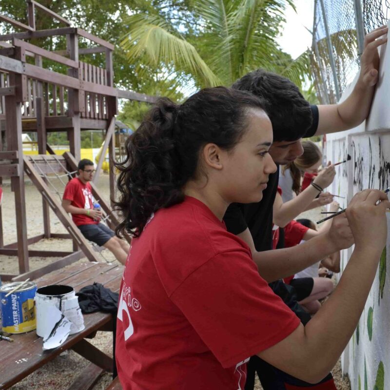 Voluntarios del Patronato Benefico Oriental