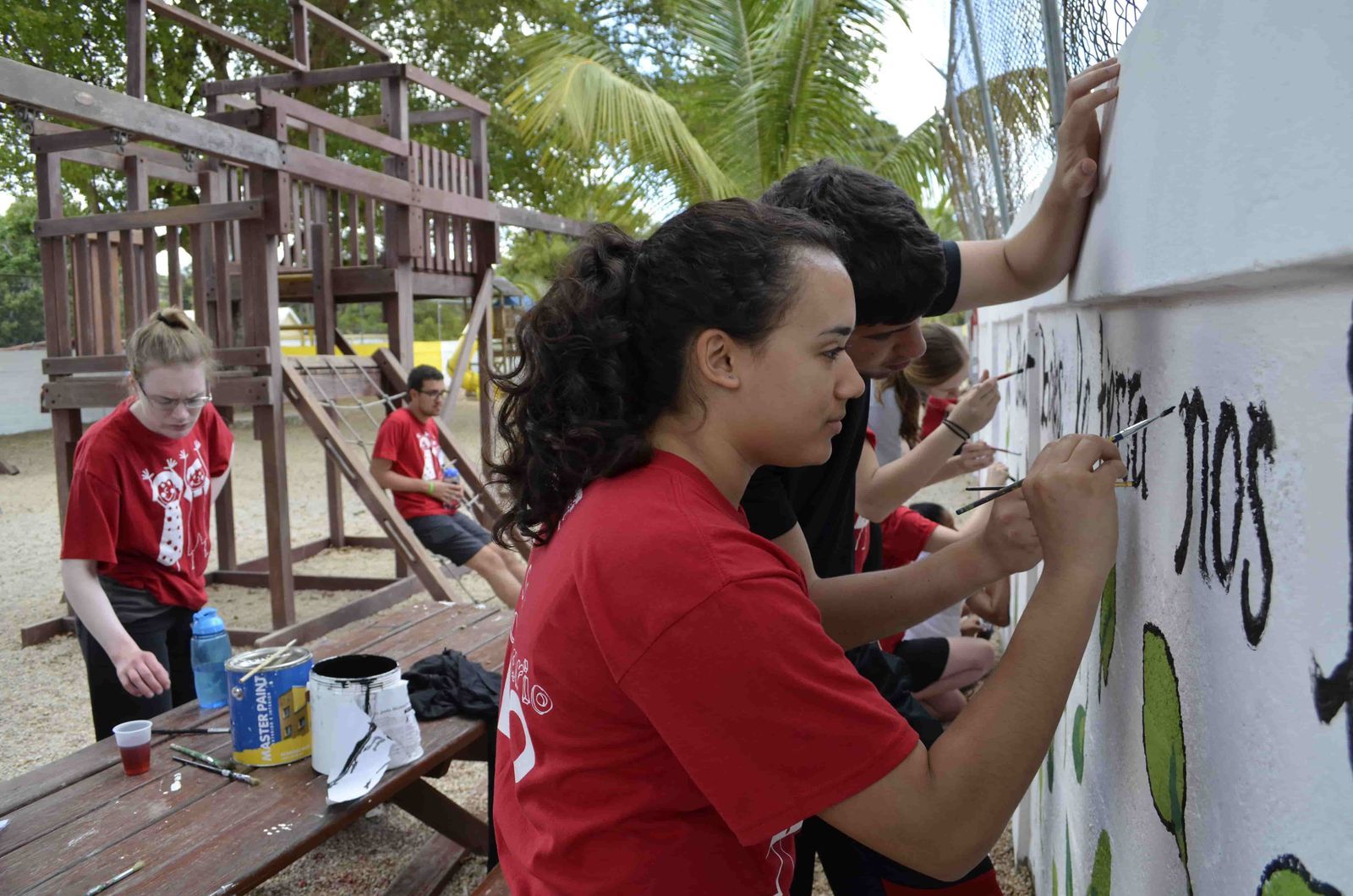 Voluntarios del Patronato Benefico Oriental