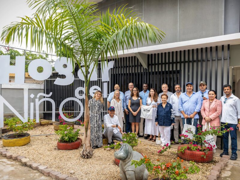 La ONU visita el Hogar del Niño